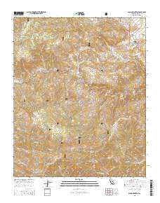 Alamo Mountain 2015 topographic map thumbnail