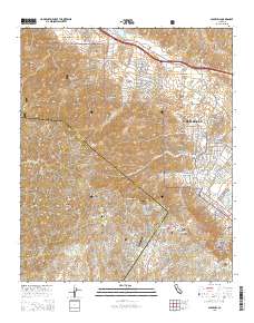 Alberhill 2015 topographic map thumbnail