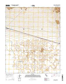 Amboy Crater 2015 topographic map thumbnail