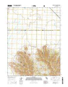 Antelope Valley 2015 topographic map thumbnail