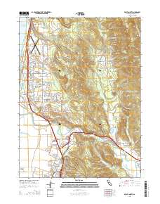 Arcata North 2015 topographic map thumbnail