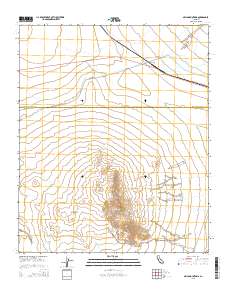 Arica Mountains 2015 topographic map thumbnail