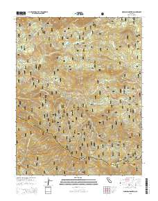 Ascension Mountain 2015 topographic map thumbnail