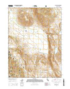 Ash Valley 2015 topographic map thumbnail