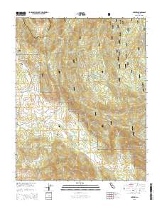 Auberry 2015 topographic map thumbnail
