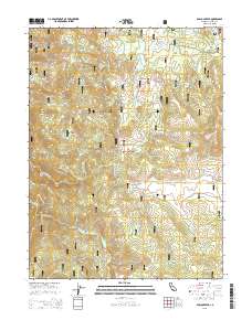 Babcock Peak 2015 topographic map thumbnail