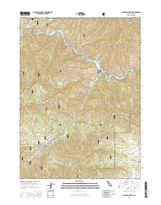 Badger Mountain 2015 topographic map thumbnail