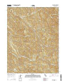 Bailey Ridge 2015 topographic map thumbnail