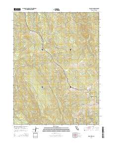 Bald Hills 2015 topographic map thumbnail