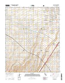 Baldy Mesa 2015 topographic map thumbnail