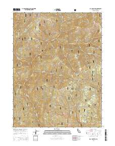 Ball Mountain 2015 topographic map thumbnail
