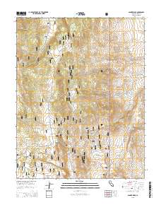 Banner Ridge 2015 topographic map thumbnail