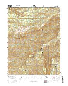 Barkley Mountain 2015 topographic map thumbnail