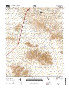 Barstow SE 2015 topographic map thumbnail