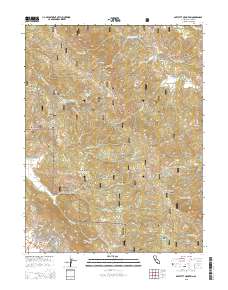 Bartlett Mountain 2015 topographic map thumbnail