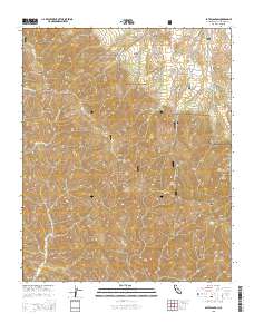 Bates Canyon 2015 topographic map thumbnail
