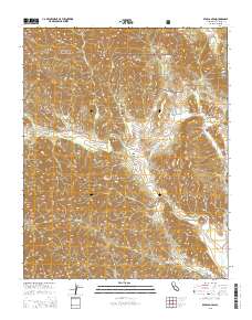 Bear Canyon 2015 topographic map thumbnail