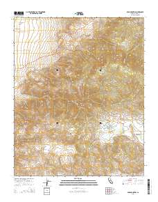 Bear Mountain 2015 topographic map thumbnail