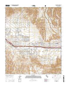 Beaumont 2015 topographic map thumbnail