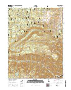 Belden 2015 topographic map thumbnail