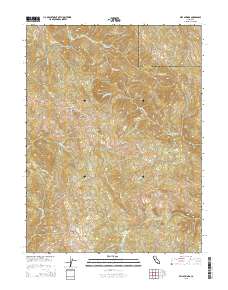 Bell Springs 2015 topographic map thumbnail