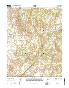 Ben Hur 2015 topographic map thumbnail