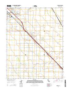 Berenda 2015 topographic map thumbnail
