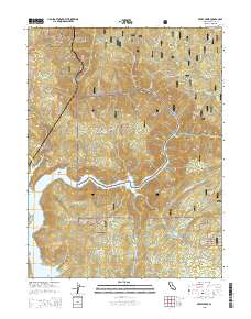 Berry Creek 2015 topographic map thumbnail
