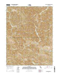 Big Foot Mountain 2015 topographic map thumbnail
