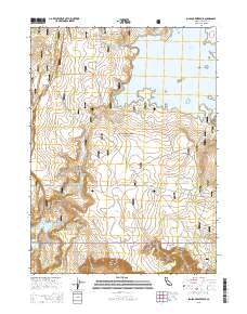Big Sage Reservoir 2015 topographic map thumbnail