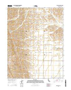 Bird Valley 2015 topographic map thumbnail