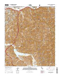 Black Star Canyon 2015 topographic map thumbnail
