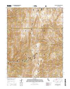 Blanco Mountain 2015 topographic map thumbnail