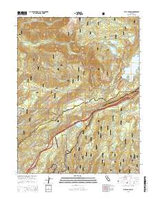 Blue Canyon 2015 topographic map thumbnail