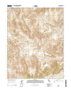 Bodie 2015 topographic map thumbnail