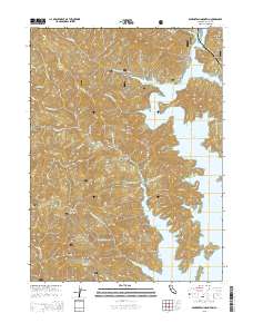 Bohemotash Mountain 2015 topographic map thumbnail