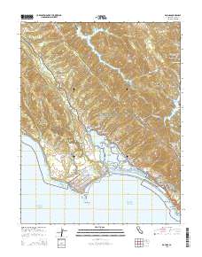 Bolinas 2015 topographic map thumbnail