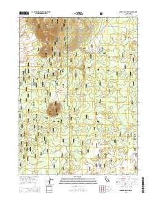 Border Mountain 2015 topographic map thumbnail