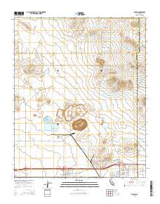 Boron 2015 topographic map thumbnail