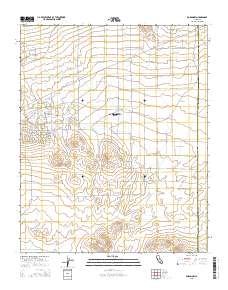 Boron NW 2015 topographic map thumbnail