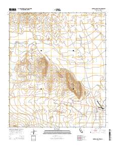 Borrego Mountain 2015 topographic map thumbnail