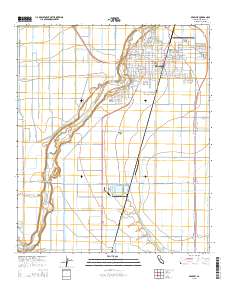 Brawley 2015 topographic map thumbnail