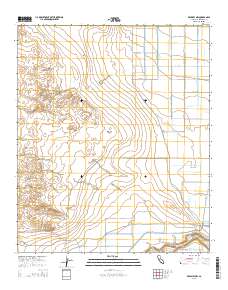 Brawley NW 2015 topographic map thumbnail