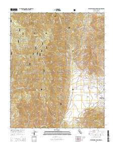 Breckenridge Mountain 2015 topographic map thumbnail