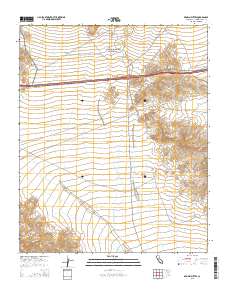 Brown Buttes 2015 topographic map thumbnail