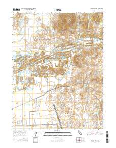 Browns Valley 2015 topographic map thumbnail