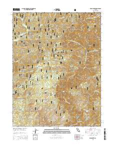 Brush Creek 2015 topographic map thumbnail