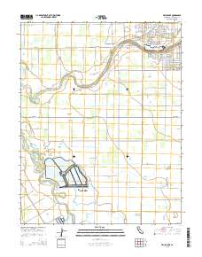Brush Lake 2015 topographic map thumbnail