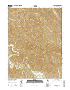 Buckeye Mountain 2015 topographic map thumbnail