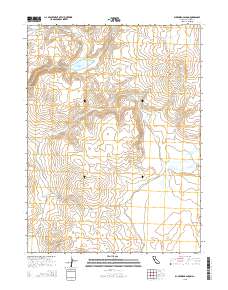 Buckhorn Canyon 2015 topographic map thumbnail